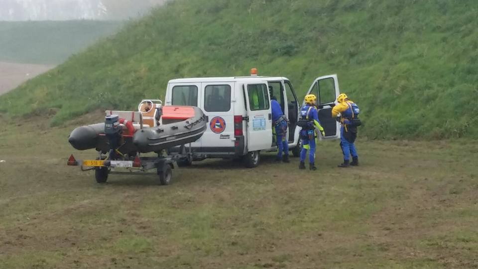 esercitazione a San Martino Secchia 